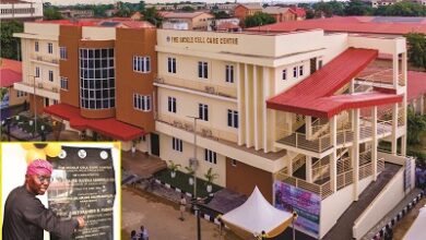 Gov. Sanwo-Olu inaugurates newly built multi-storey Sickle Cell Centre in LASUTH 3 Pix 002