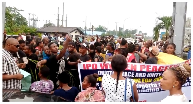 Rivers Crisis Community Women Barricade Airport Passengers Stranded