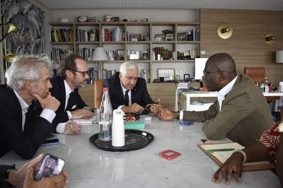 Sanwo Olu Paris