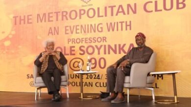 Soyinka criticizes South Africa at 90th birthday event 2 Soyinka at 90