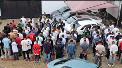 EFCC arrests 127 suspected "Yahoo" boys in Akure nightclubs 6 Yahoo party efcc