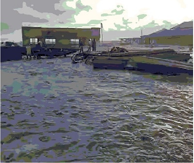 VIDEO: Atlantic Ocean submerges Ayetoro community in Ondo State 1 flood
