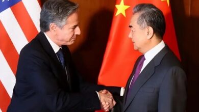 US warns Chinese banks against Russian war shipments 11 Blinken Wang Yi