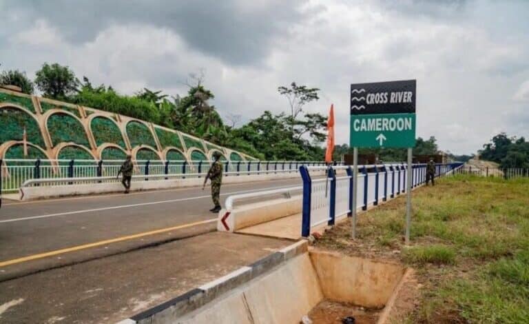 New Nigeria Cameroon joint border bridge at Mfum Ekok in Cross River State 768x516 1