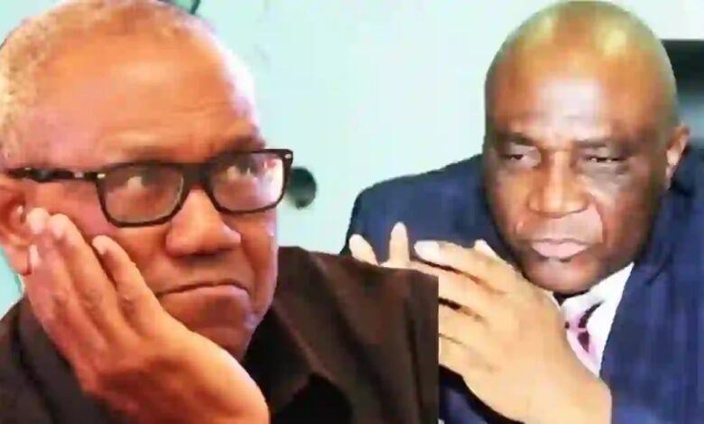 Peter Obi and Bayo Onanuga