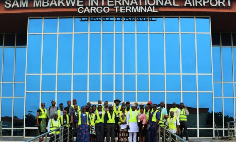 Cargo Airport: Imo govt hands over electronic tollgate to FAAN 1 Sam Mbakwe International Airport Cargo Terminal