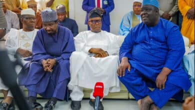 Senate pays condolence visit to Senator Na'Allah over wife's death (Photos) 11 Screenshot 12