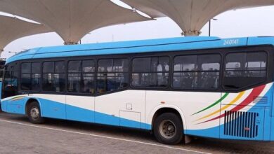 A BRT bus