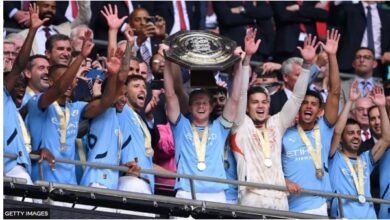 Community Shield: Manchester City defeat Manchester United on penalties 1 City