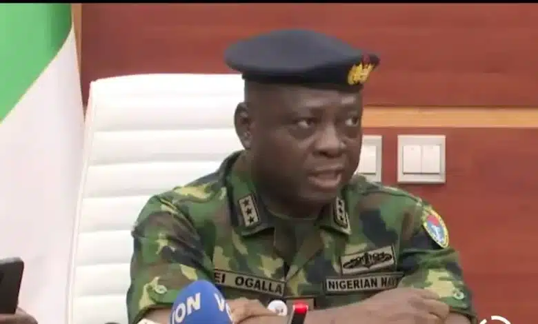 Emmanuel Ogalla the chief of naval staff