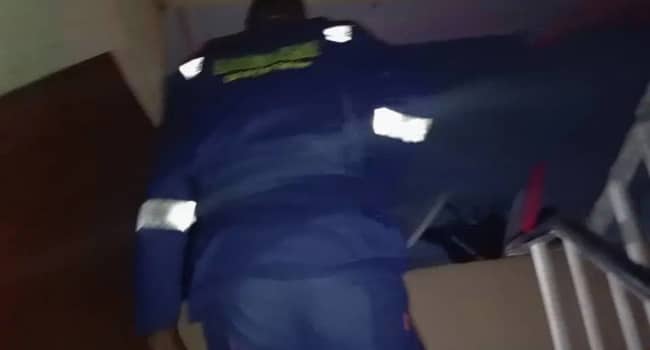 Fire Razes Lagos Govt Staff Quarters At Ogba