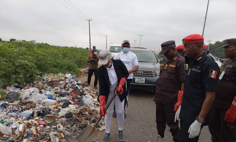 Commissioner Nafisat Buge's new efforts towards a cleaner Kwara 5 IMG 20240821 WA0012