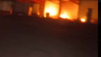 Lagos: Goods destroyed as fire engulfs electronics store at Trade fair 5 LG2