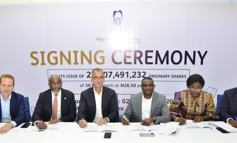 Nigerian Breweries undertakes N599.1bn rights issue 1 NB RI Pic 2