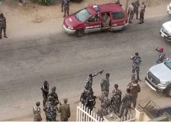 Police invade CDHR office