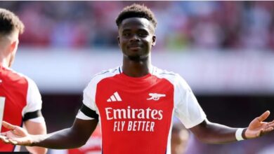 EPL: Bukayo Saka on target as Arsenal defeat Wolves 2-0 7 Saka