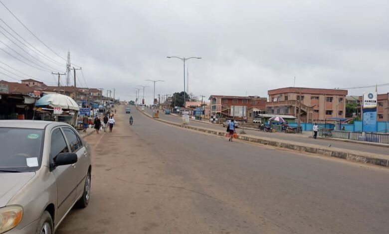 Osogbo streets deserted as protesters troop out in hundreds 3 WhatsApp Image 2024 08 01 at 1.18.55 PM