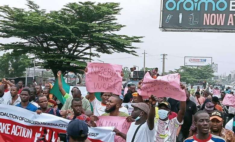 Protests rock Osun as citizens demand change over economic hardship 5 WhatsApp Image 2024 08 01 at 1.21.04 PM