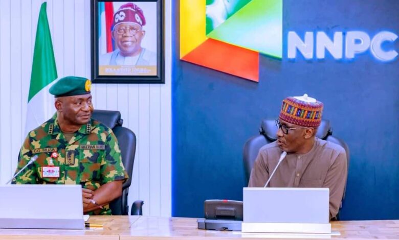 Kyari calls on Military to sustain onslaught against crude oil theft, pipeline vandalism 1 WhatsApp Image 2024 08 13 at 7.52.38 PM