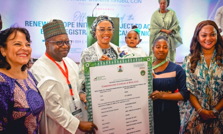 First Lady unveils commemorative Birth Certificate 3 WhatsApp Image 2024 08 29 at 6.09.26 PM 2