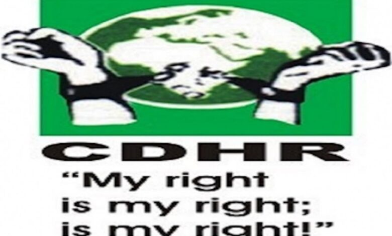 CDHR urges rehabilitation of 53 pardoned prisoners in Osun 1 cdhr