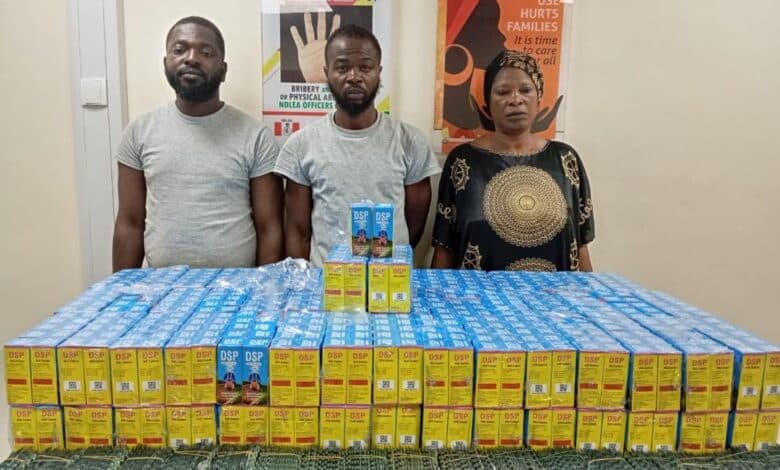 NDLEA nabs auto parts dealer, businesswoman for UK, Congo-bound opioids, cocaine 1 20240915 112520