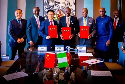 MOFI, Lagos Govt., CHEC sign MoU on 68km Green Rail Line 5 4 1