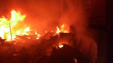 Fire destroys property worth millions in Oyo 7 Fire 1 e1563872171371