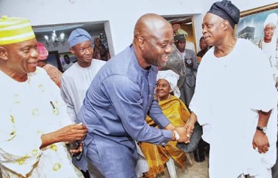 I prostrated before Ladoja to end Olubadan crisis - Makinde, celebrates ex-gov'nor @80 1 Makinde Ladoja
