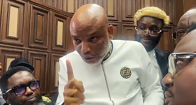 Nnamdi Kanu in Court 2