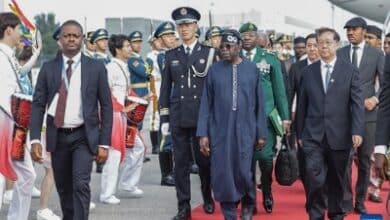President Tinubu arrives China for State Visit and China-Africa Summit 12 Tinubu in China