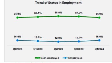 84% of working-class Nigerians are self-employed, says NBS 9 labour