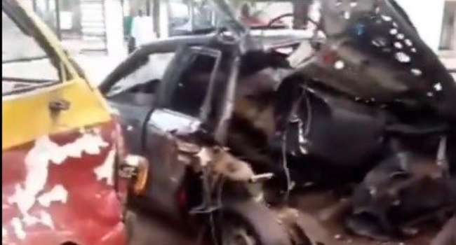 Car explosion in Benin