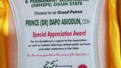 Ogun governor honoured for exceptional support to retirees 10 IMG 20241023 WA0099