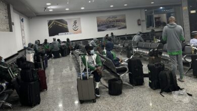 PHOTO: Super Eagles players at Al Abraq International Airport in Libya 8 IMG 3431 e1728891507587