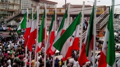 Ibadan PDP convention and what Obasanjo called 'wicked!' by Mahmud Jega 6 PDP rally logo
