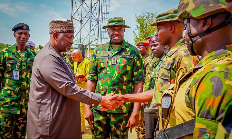 Badaru visits military formations in Kaduna, commends troops’ efforts against insecurity 1 WhatsApp Image 2024 10 19 at 8.12.16 PM