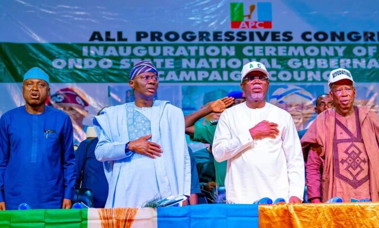 PHOTO NEWS: Ganduje, Sanwo-Olu, Abiodun attend APC Campaign Council inauguration in Akure 17 WhatsApp Image 2024 10 29 at 7.07.55 AM 2