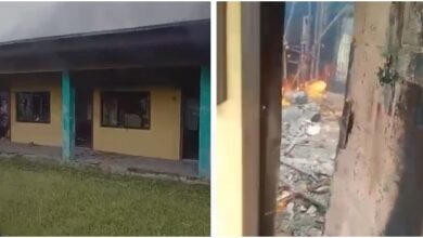 BREAKING: Fire guts section of Eleme LG secretariat in Rivers 1 rivers eleme fire
