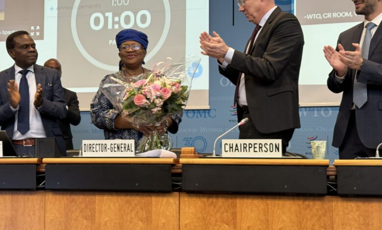 BREAKING: WTO reappoints Ngozi Okonjo-Iweala as DG 1 Gdi3ZylWgAA7dmi