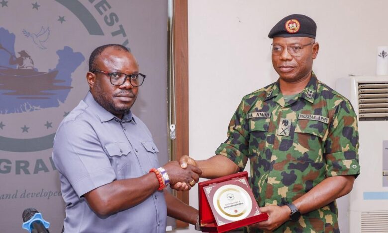 Otuaro pledges support for Defence Team to tackle oil theft in Niger Delta 1 IMG 20241121 WA0233