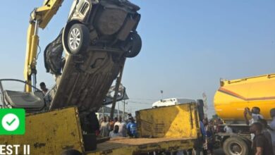 40ft loaded container falls on car as LASTMA rescues 1 victim at Mile 2 14 IMG 20241125 WA0013 768x709 1