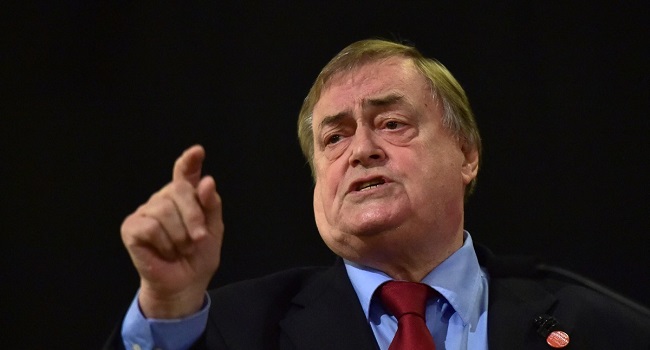 Former UK Deputy PM, Prescott dies at 86 1 Prescott
