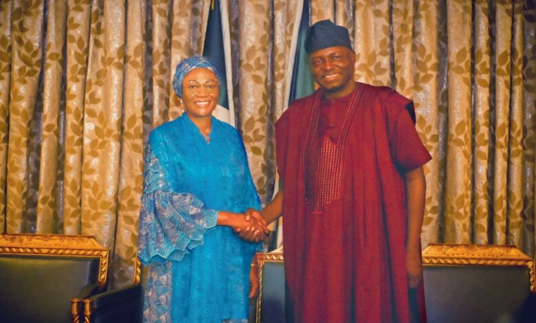 New Humanitarian Minister visits First Lady, seeks partnership on poverty alleviation 1 WhatsApp Image 2024 11 05 at 9.35.52 PM
