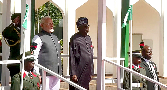 Tinubu confers GCON on Indian Prime Minister Narendra Modi 1 WhatsApp Image 2024 11 17 at 12.57.07 PM