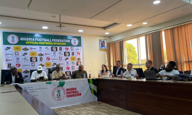 NFF hosts IMG team to discuss football development in Nigeria 1 WhatsApp Image 2024 11 20 at 6.49.45 PM