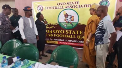 Organizers unveil logo for 2024 Oyo State GSM U-20 Football League in Ibadan 1 WhatsApp Image 2024 11 21 at 6.53.32 AM