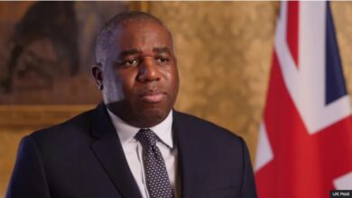 British govt in diplomatic contact with Syrian rebels, says David Lammy 10 David Jerry