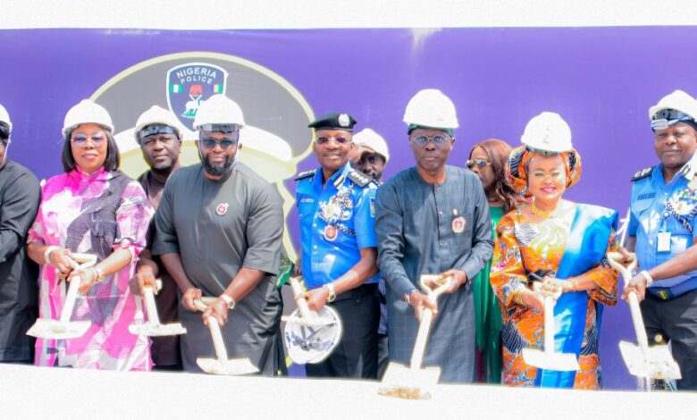 Sanwo-Olu performs ground-breaking of 2,200 police housing units in Obalende 1 IMG 20241219 WA0295