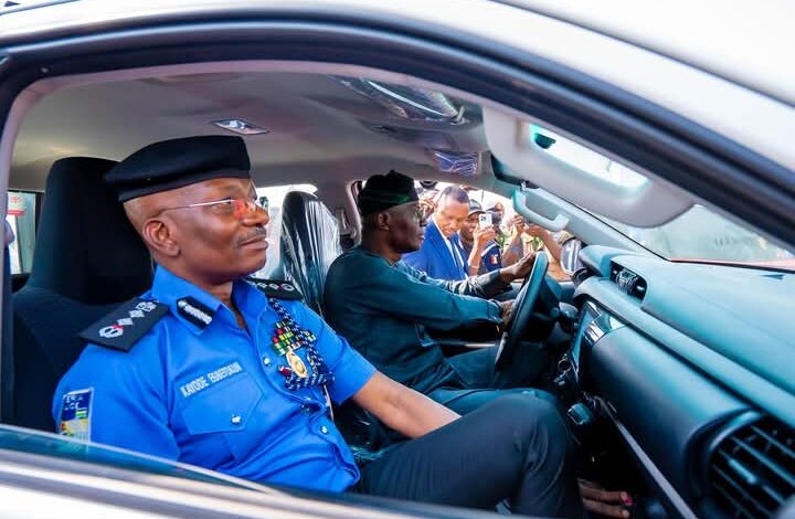 Sanwo-Olu hands over 260 security vehicles, gadgets to police 9 IMG 20241219 WA0325